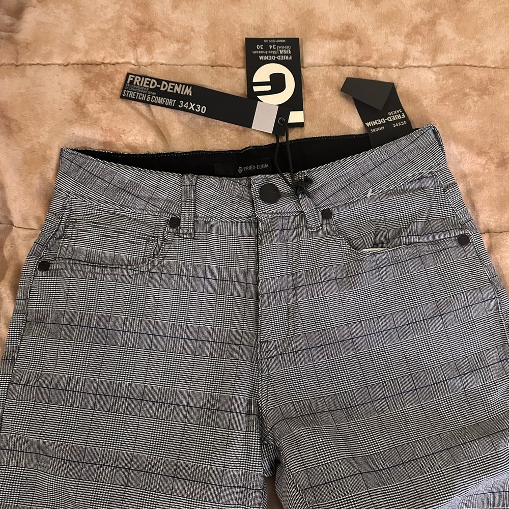 Fried-Denim Women's Gray Skinny Pants